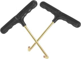 img 4 attached to 🔧 Vincilee Trampoline Spring Pull Tool - T-Hook (2 Pack)