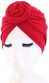 img 3 attached to 👒 DANMY Women's Turban Head Wrap