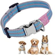 collar buckle adjustable comfort puppies logo