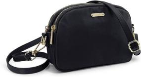 img 4 attached to Stylish Waterproof Crossbody Bag - Lightweight Nylon Shoulder Bag for Women - Ideal Travel Purse