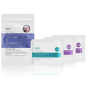 img 4 attached to Оживите вашу кожу с помощью масок skyn ICELAND Face-Lift in-a-Bag: средства для ухода за кожей в области глаз, лба и улыбки.