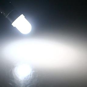 img 3 attached to 🔆 GE44 Bulb BA9S LED Bulb DC AC 6.3V 6V Nonpolarity for Pinball Machine Lights - White (Pack of 15)