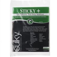 sulky 551 01 22 5 inch adhesive stabilizer logo