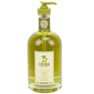🍃 fruits & passion cucina coriander and olive tree hand soap - biodegradable, 16.9 oz logo