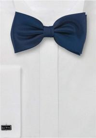 img 1 attached to 🎀 Add a Dapper Touch with BOWS N TIES Solid Color Pre Tied Bow Ties for Toddler Boys!