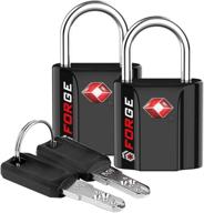 secure your travel with black approved luggage locks - essential travel accessories logo