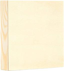 img 2 attached to DIY Crafts: Unfinished Wood Panels for Painting (4x4 in, Pack of 6)