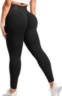 yeoreo women's scrunch booty lifting workout leggings: seamless high waist yoga pants for slimming and butt enhancement logo