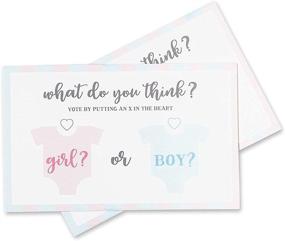 img 4 attached to Juvale Gender Reveal Shower Ballot