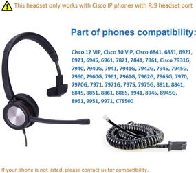 img 2 attached to Headset Microphone Telephone Cancelling CP 7821