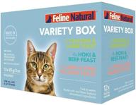 🐱 feline natural grain-free cat food pouch логотип