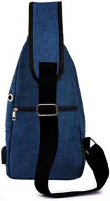 img 1 attached to 🎒 Multi-functional Women's Backpack with Crossbody and Shoulder Straps, featuring Charging Port – Ideal for Casual Daypack Use