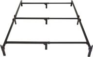 🛏️ amazon basics metal bed frame: sturdy 9-leg base for queen size box spring and mattress - easy tool-free assembly, 79.5 x 60-inches логотип