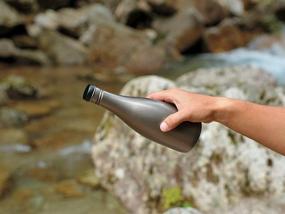 img 2 attached to 🍶 Snow Peak Men's Titanium Sake Bottle: Lightweight and Durable Elegance