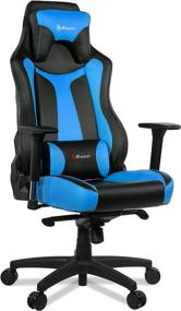 img 3 attached to 💺 The Ultimate Comfort and Style: Arozzi VERNAZZA-BL Computer Gaming Chair, Now in Blue!