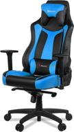 💺 the ultimate comfort and style: arozzi vernazza-bl computer gaming chair, now in blue! logo