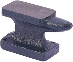 img 4 attached to PandaHall Elite Iron Horn Anvil Bench Block: 1 Pack, 1.15 Lb, Jewelry Making Essential, Black