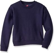👚 hanes girls' big ecosmart graphic sweatshirt: comfort meets style logo