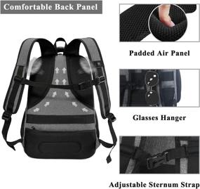 img 1 attached to 🎒 Durable & Stylish Laptop Backpack: VASCHY Resistant Travel Backpacks - The Perfect Tech Companion