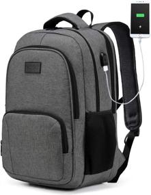 img 4 attached to 🎒 Durable & Stylish Laptop Backpack: VASCHY Resistant Travel Backpacks - The Perfect Tech Companion