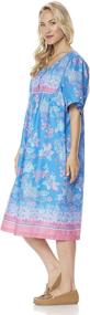 img 3 attached to AmeriMark Border Print Patio Dress Women's Clothing for Dresses