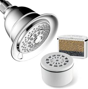 img 2 attached to 🚿 AquaCare by HotelSpa 1139 Replacement Disposable 3 Stage Cartridge: Upgrade Your Shower Filter or Head with this High-Intensity Super Compact Universal Filter!