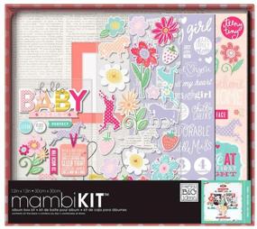 img 1 attached to 👶 Me & My Big Ideas Sweet Box Kit 12x12 Baby Girl Album