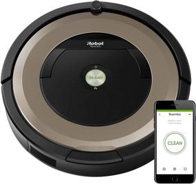 img 4 attached to iRobot Roomba 891 Robot Vacuum Cleaner - Wi-Fi Connected, Alexa Compatible, Perfect for Removing Pet Hair, Ideal for All Floor Types