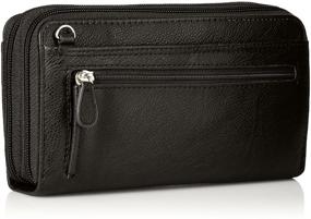 img 3 attached to Efficiently Organize with Buxton Ultimate Double Organizer in Black