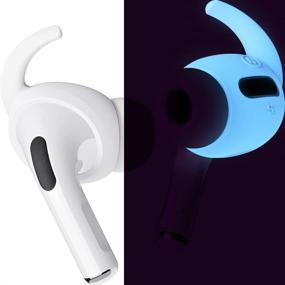 img 4 attached to 😍 Улучшите свой опыт использования AirPods Pro с помощью насадок elago 4 Pairs Earbuds Hook Cover - Удобная посадка, Улучшенное качество звука, Точная вырезка [Зарегистрирован патент в США]