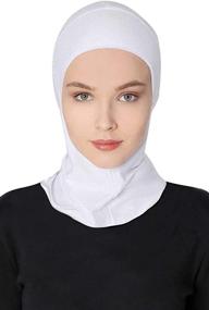 img 3 attached to GERINLY Womens Jilbab Stretch Coverage Women's Accessories