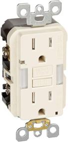 img 4 attached to 🔌 Leviton GFNL1 T R96 GFNL1 00T SmartlockPro Tamper Resistant: Предельная безопасность и удобство