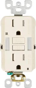 img 2 attached to 🔌 Leviton GFNL1 T R96 GFNL1 00T SmartlockPro Tamper Resistant: Предельная безопасность и удобство