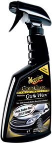 img 3 attached to 🌟 Meguiar's G7716 Gold Class Carnauba Plus Premium Quick Wax: Достижение максимального блеска и защиты - 16 унций.