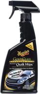 🌟 meguiar's g7716 gold class carnauba plus premium quick wax: достижение максимального блеска и защиты - 16 унций. логотип