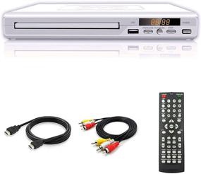 img 4 attached to 📀 WIITHINK DVD Player with HDMI AV Output, Multi-Region, USB Port, White