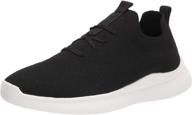 black athleisure sneaker from amazon essentials logo