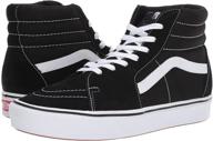 vans unisex sk8 hi white vn000d5iw00 logo