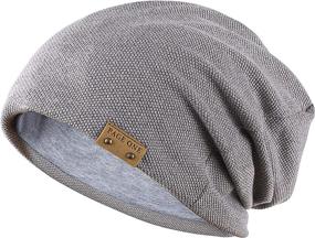 img 3 attached to PAGE ONE Beanie Winter Cuffed Sports & Fitness