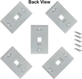 img 1 attached to IMBAPrice Cat5E Cat6 Keystone Plate