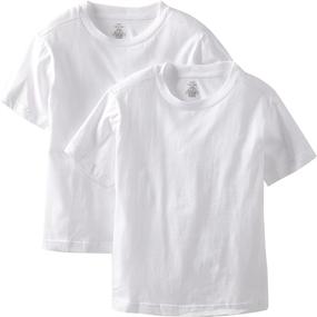img 1 attached to 👕 Calvin Klein Boys' Crewneck T-Shirts - Value 2 Pack for Enhanced SEO