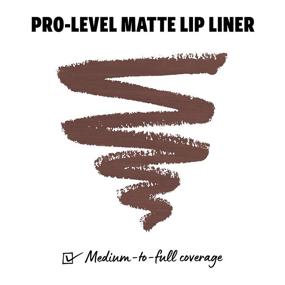 img 1 attached to NYX PROFESSIONAL MAKEUP Los Angeles Suede Matte Lip Liner - Vegan Greige Formula