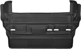 img 4 attached to 🚗 Husky Liners 53261: Black X-act Contour 3rd Seat Floor Mat for 2015-19 Cadillac Escalade, Chevrolet Tahoe, GMC Yukon with 2nd Row Bench Seat