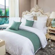 osvino ткань для кровати из микрофибры: практичный, легкий и прочный защитник постельного белья для свадебного отеля - зеленый, калифорнийский король logo