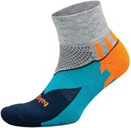 🧦 balega enduro v-tech quarter socks: unisex comfort & durability (1 pair) logo