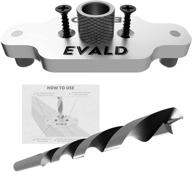 evald dowel jig kit: create invisible shelves with floating shelf brackets & hidden brackets logo