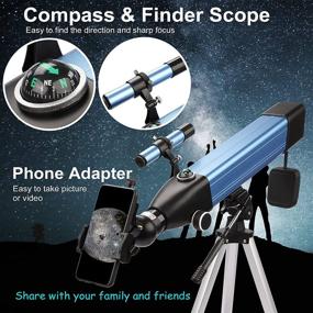 img 1 attached to Telescope Professional Astronomical Adjustable Smartphone