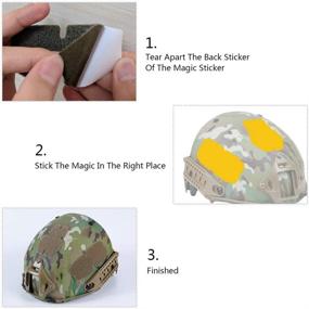 img 1 attached to Tactical Helmet Enhanced Fastener AirFrame