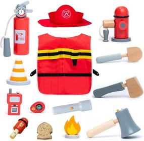 img 4 attached to 🧯 Toddler Firefighter Costume Accessories: Extinguisher