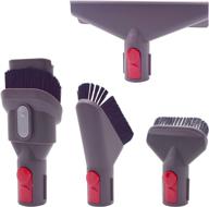 🛏️ dyson v8 v7 v10 v11 brush attachment kit: mattress cleaner, combination tool, crevice tool, soft dusting brush - vacuum cleaner accessories logo